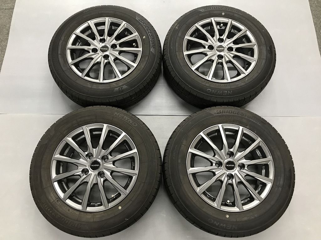 ◎バリ溝 すぐ使えます BRIDGESTONE NEWNO 175/70R14 傷少美品 14inc