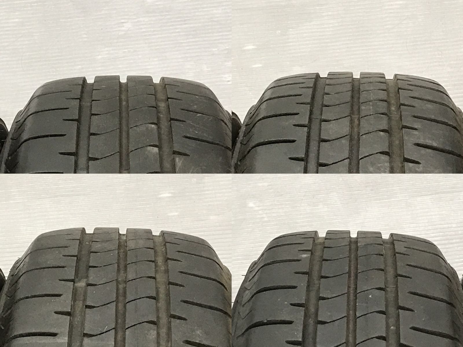 【美品14インチ】ブリヂストン　4本セット　バリ山ガリ傷ナシ ◎バリ溝 すぐ使えます BRIDGESTONE NEWNO 175/70R14 傷少美品 14inc