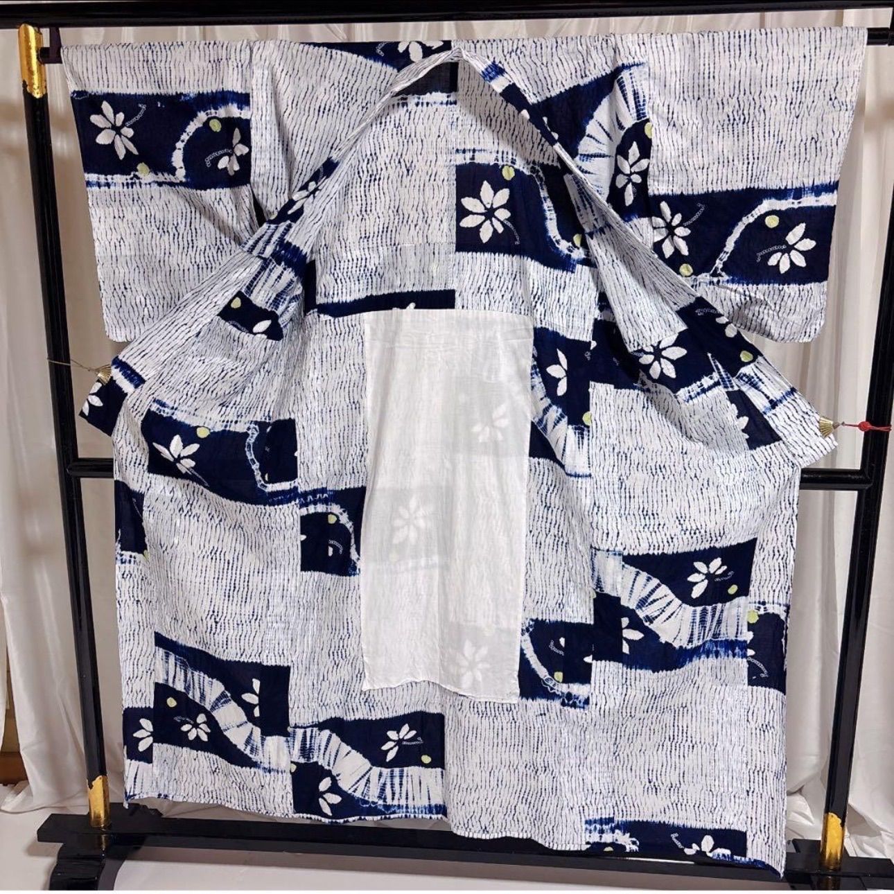 有松絞り浴衣　名古屋帯　夏帯セット 有松絞り 浴衣 フルセット 夏帯 夏帯締め 夏帯揚げ 美品 柳絞り - メルカリ