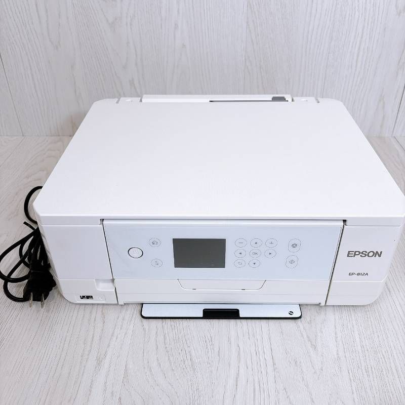 ジャンク EPSON EP-812A 通電確認済 傷汚れあり - メルカリ