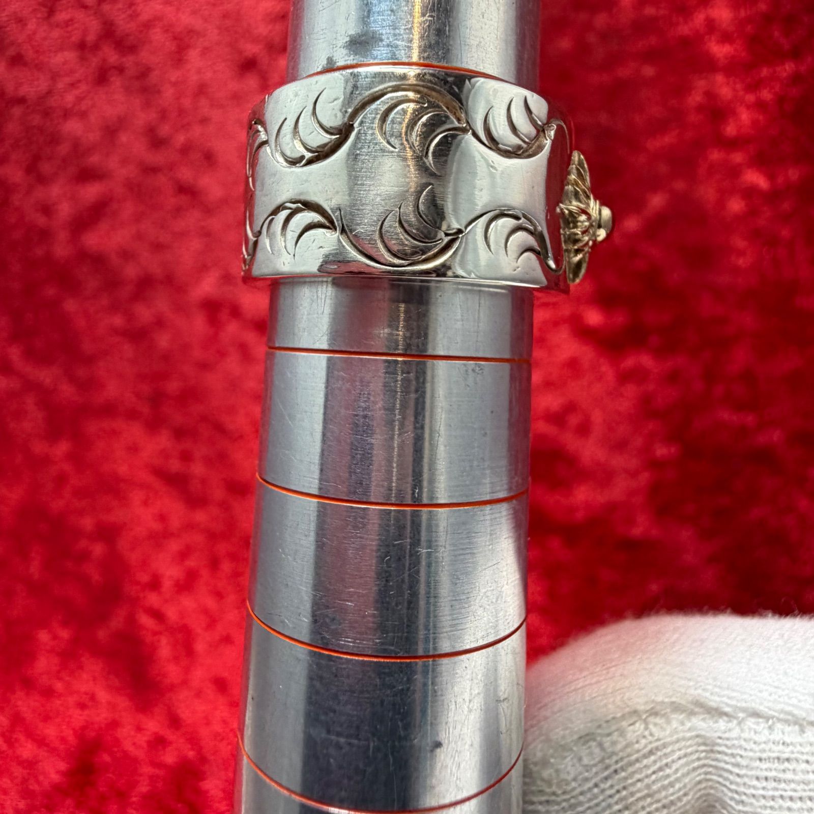 美品 太陽神 リング14号 SILVER×K18 14.2g アリゾナフリーダム/ARIZONA