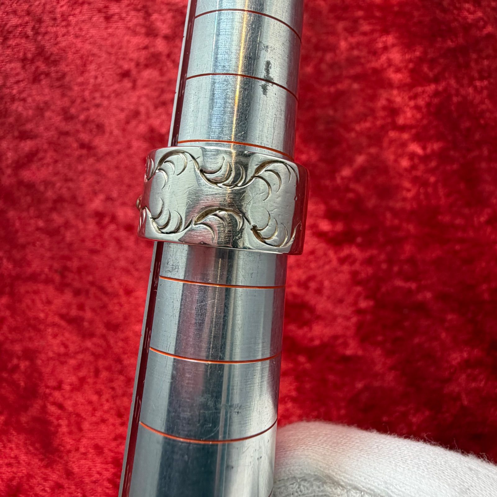 美品 太陽神 リング14号 SILVER×K18 14.2g アリゾナフリーダム/ARIZONA