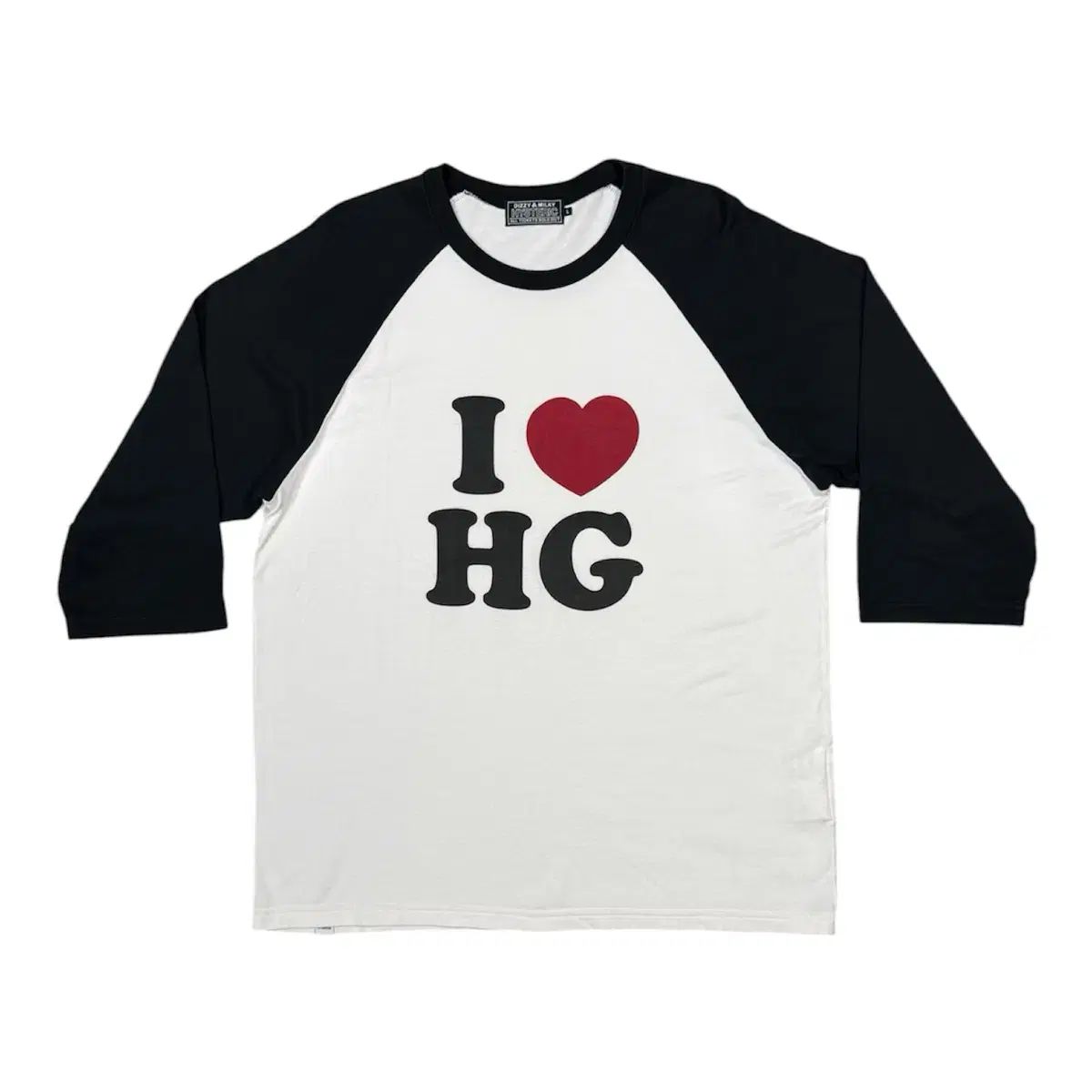 Hysteric Glamour ラグラン ロングスリーブTシャツ FREE HYSTERIC GLAMOUR ヒステリックグラマー i<3hg ラグランスリーブ