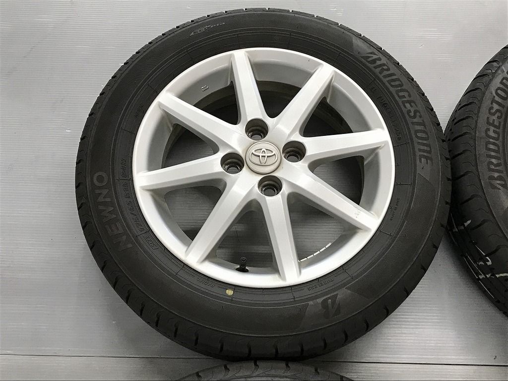 ◎新同溝 25年製 国産 BRIDGESTONE NEWNO 175/65R15 TOYOTA純正 15inc