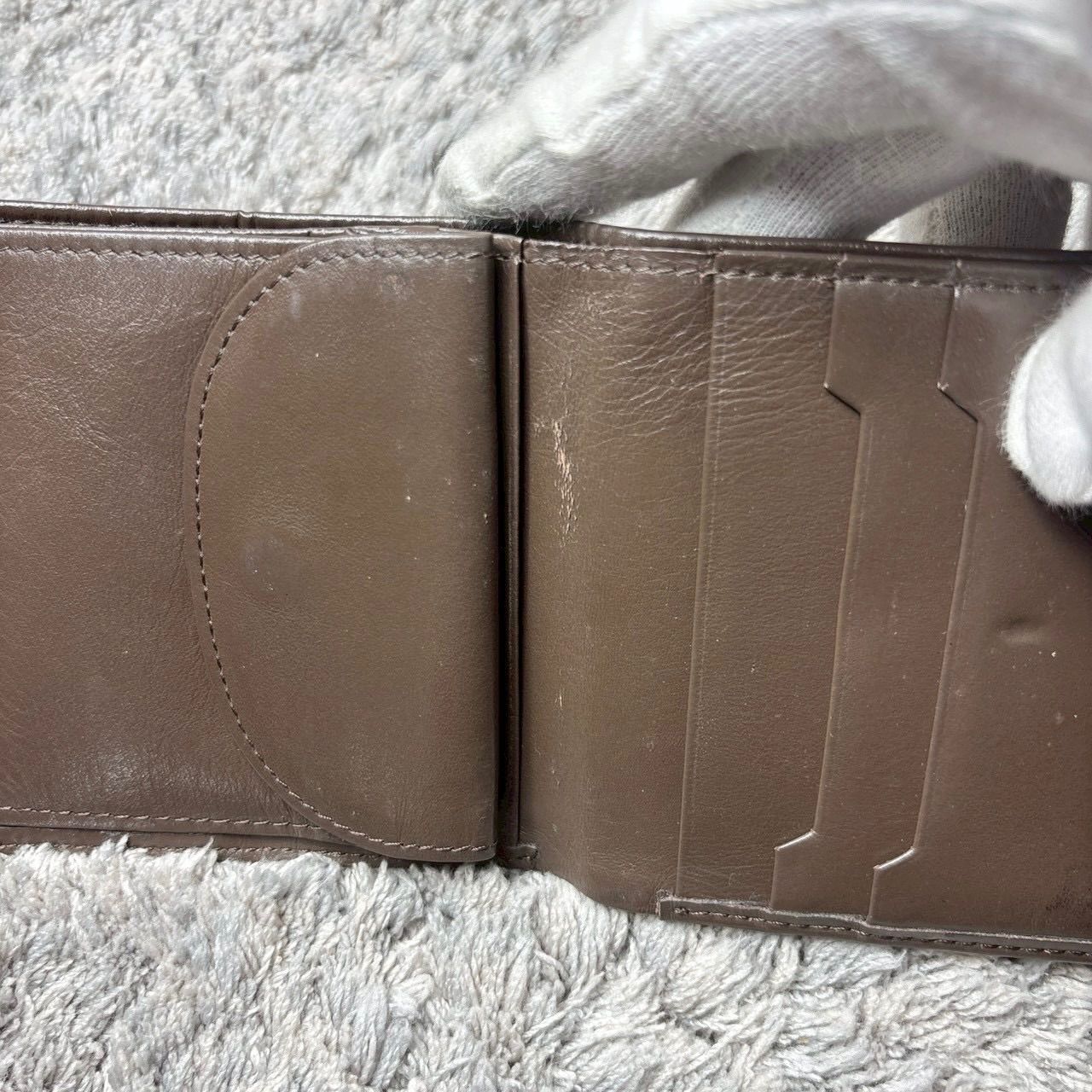 Burberrys バーバリー 三つ折り財布 ノバチェック レザー - メルカリ
