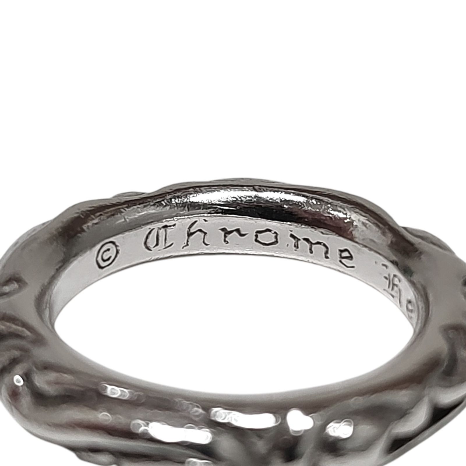Chrome Hearts クロムハーツ SCRL BANDスクロールバンド リング 16号