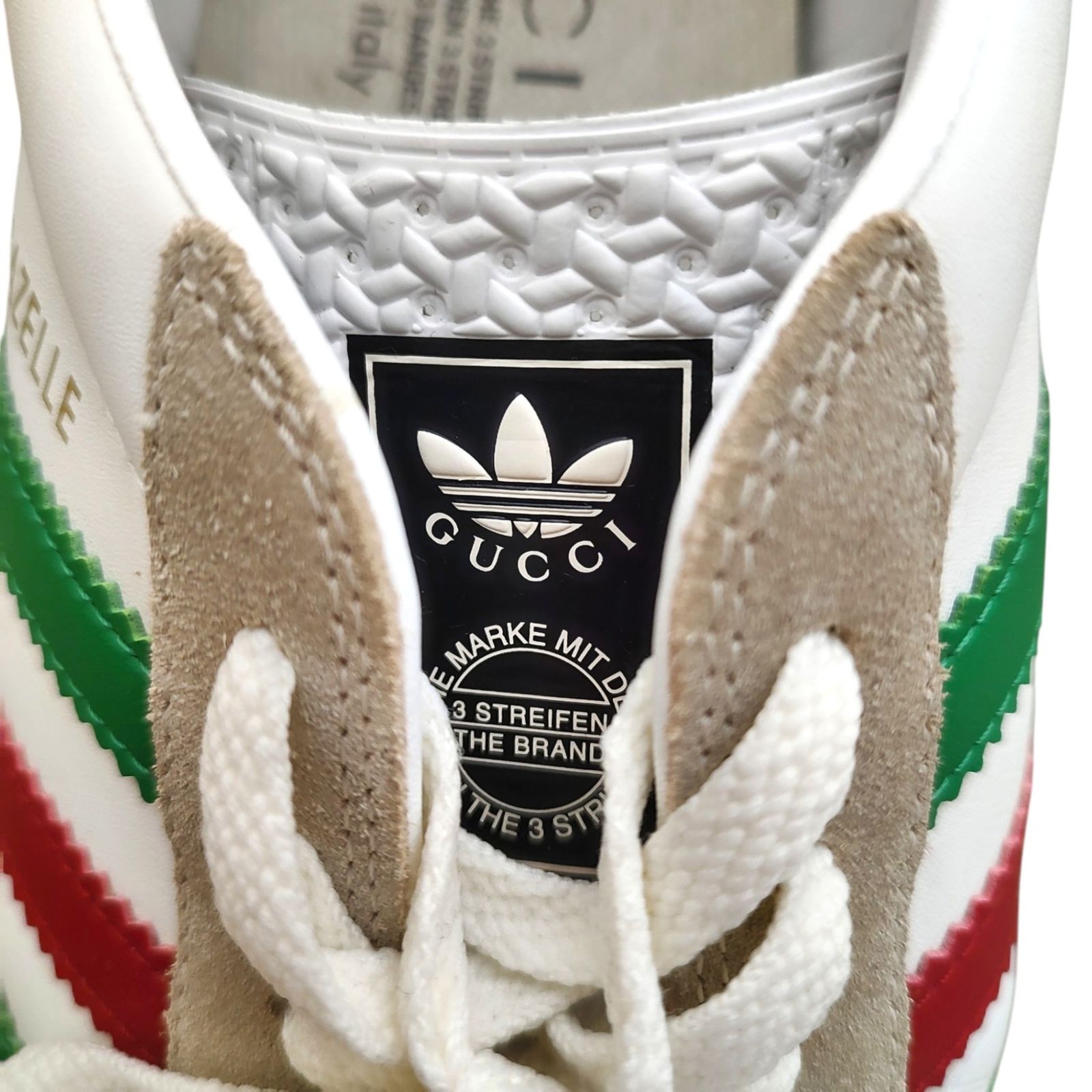 GUCCI グッチ × ADIDAS アディダス GAZELLE スニーカー 726488 US10