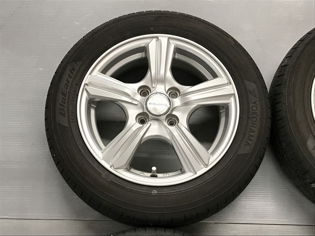 ◎すぐ使えます バリ溝 YOKOHAMA 155/65R14 小傷 14inc 4.5J +45 100