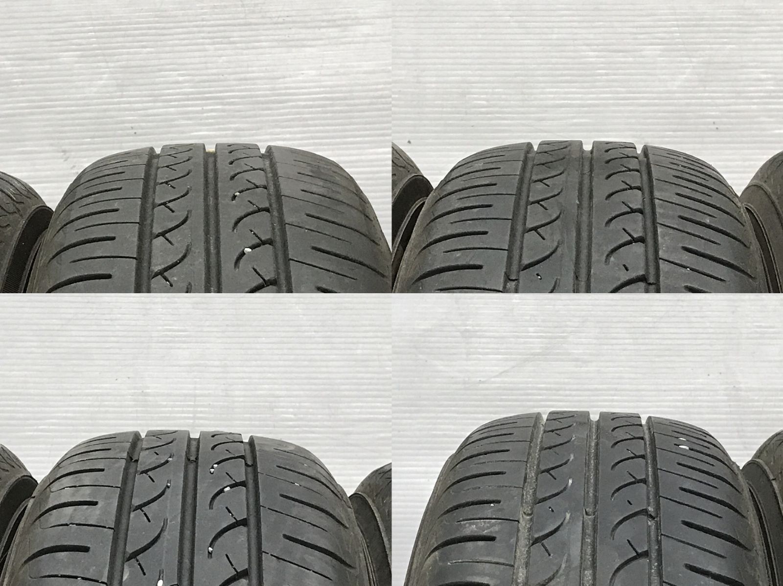 ◎すぐ使えます バリ溝 YOKOHAMA 155/65R14 小傷 14inc 4.5J +45 100