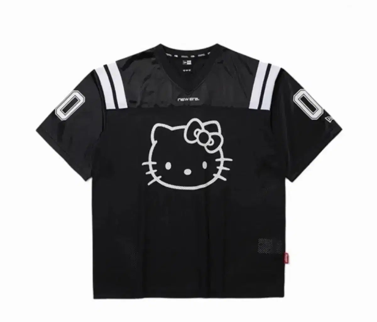 NEW ERA ハローキティ メッシュTシャツ ブラック