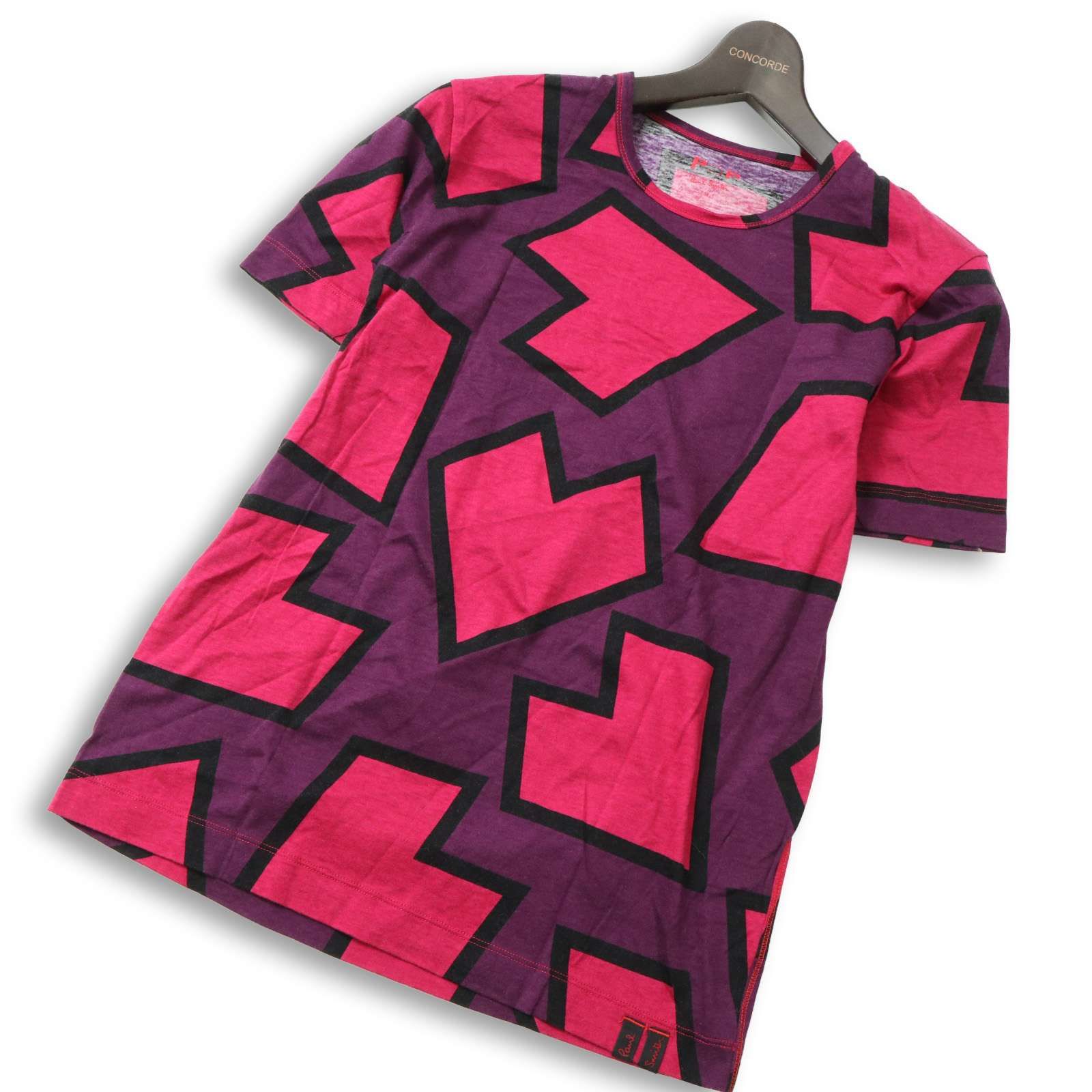 Paul Smith ポールスミス POP 春夏 半袖 総柄 プリント Tシャツ 