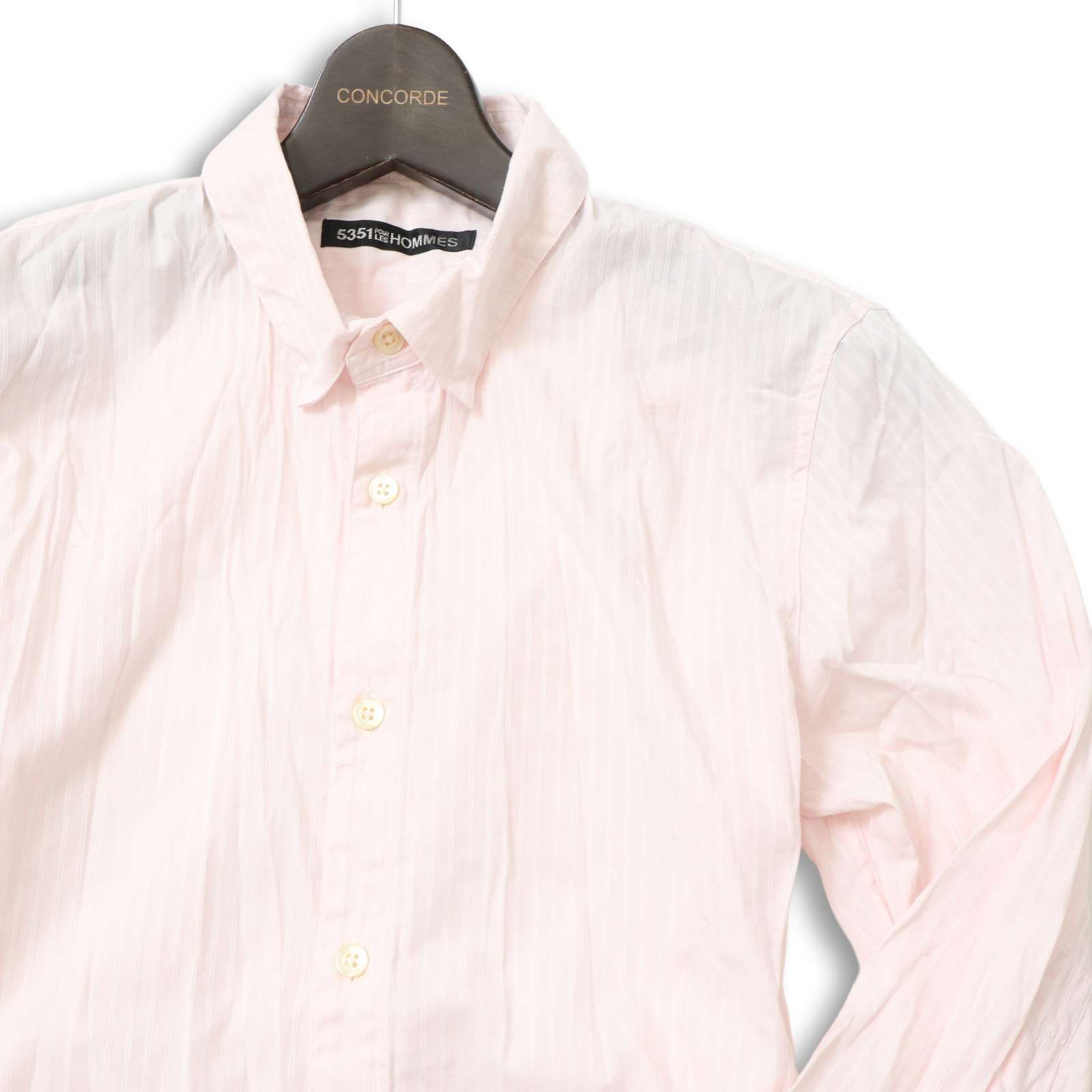 5351 POUR LES HOMMES 5351プールオム 春夏☆ 七分袖 シワ加工
