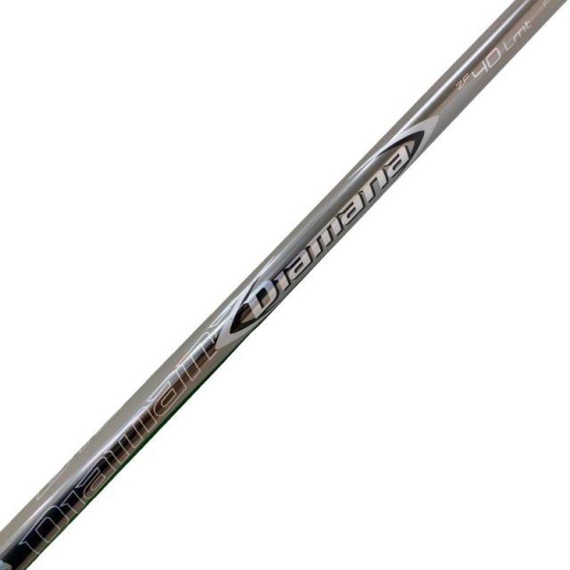 【中古】 テーラーメイドスリーブ付き(Qi4D系) 三菱ケミカル(レイヨン)ドライバー用 シャフト Diamana ZF40 (フレックスS)Bランク ゴルフクラブ