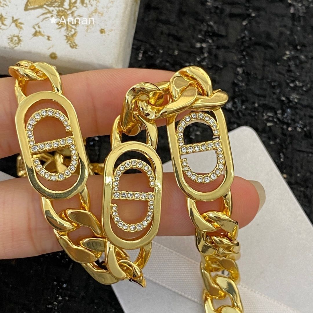 【美品】即購入⭕️ Dior ゴールド ネックレス 限定】送料無料新品！新品 CHRISTIAN DIOR クリスチャン ディオール