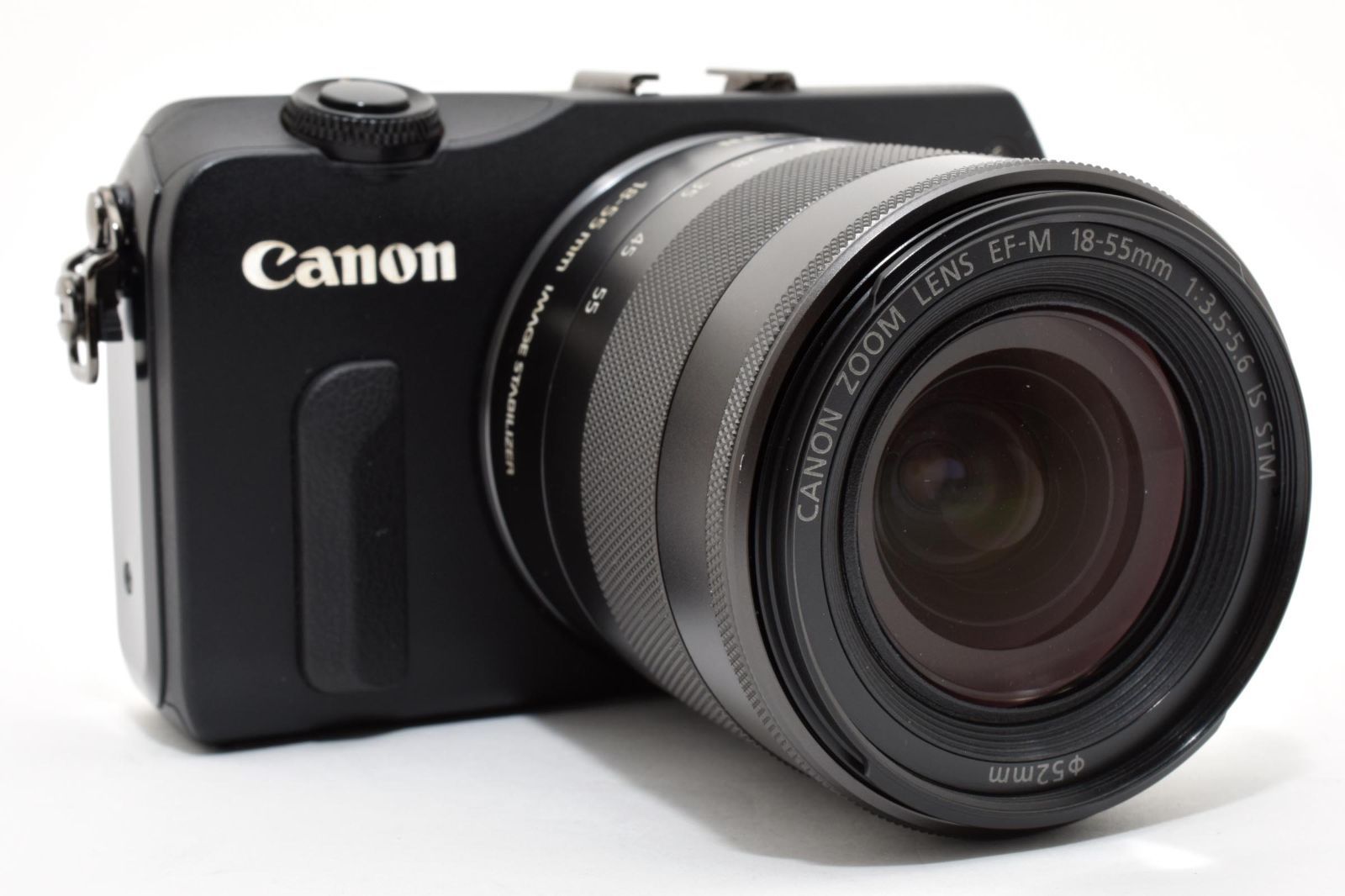 ☆極上級☆キヤノン Canon EOS M ブラック EF-M 18-55mm レンズセット
