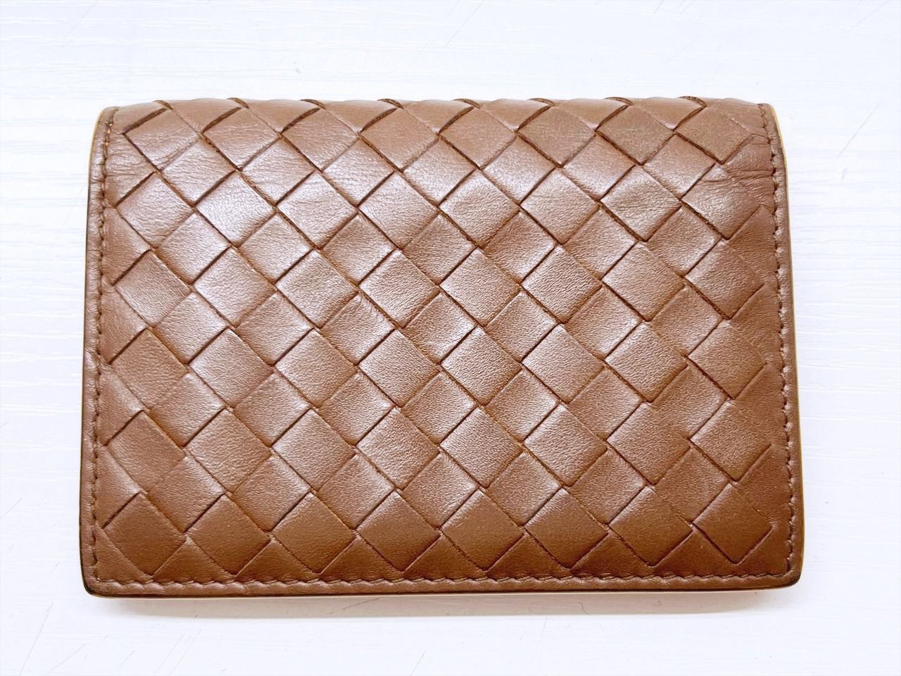 Bottega Veneta ボッテガヴェネタ イントレチャート フラップ カード