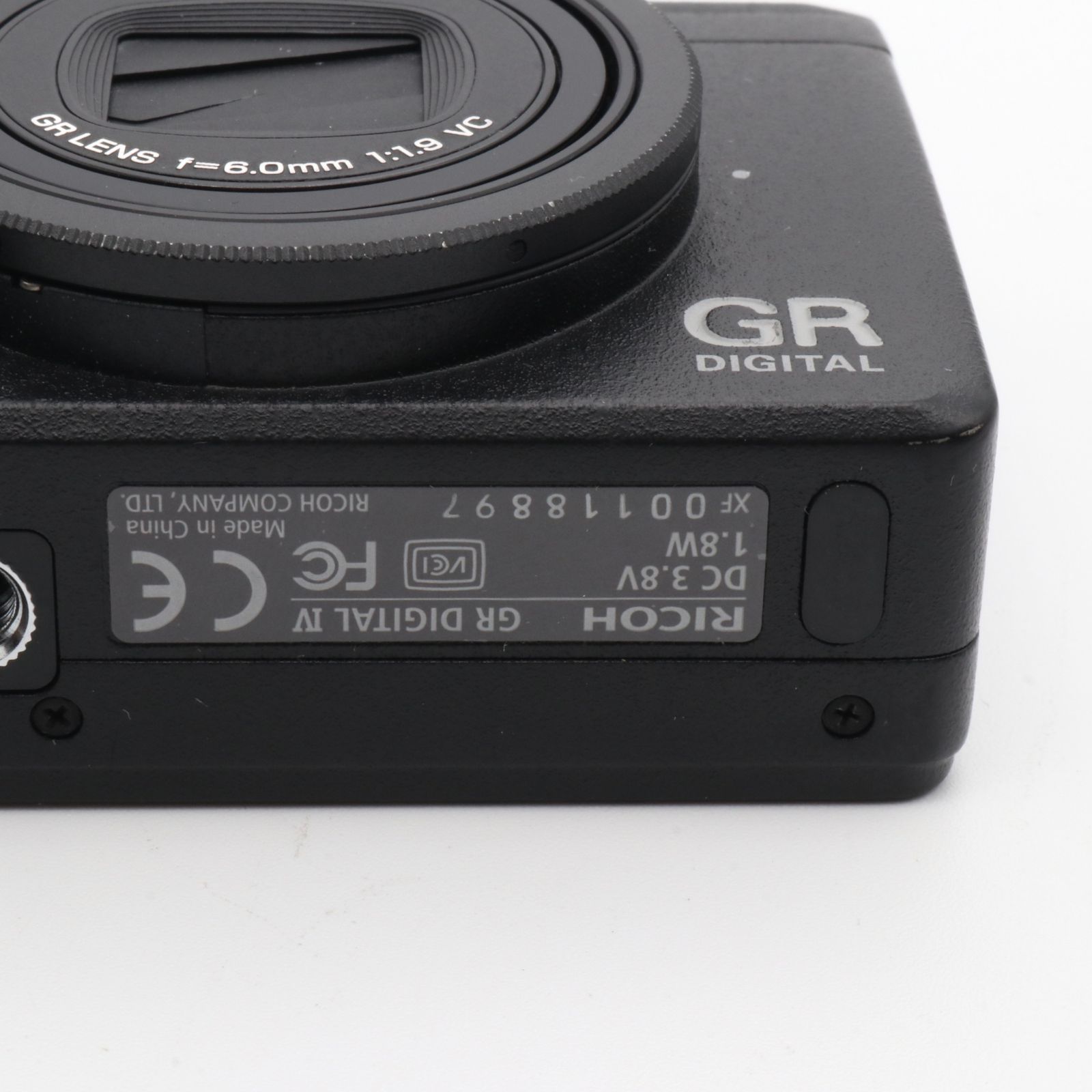 ［美品］RICOH GR DIGITAL Ⅳ 極少レリーズ回数1600回以下 シャッター回数7200回】RICOH GR DIGITAL IV デジタルカメラ - メルカリ