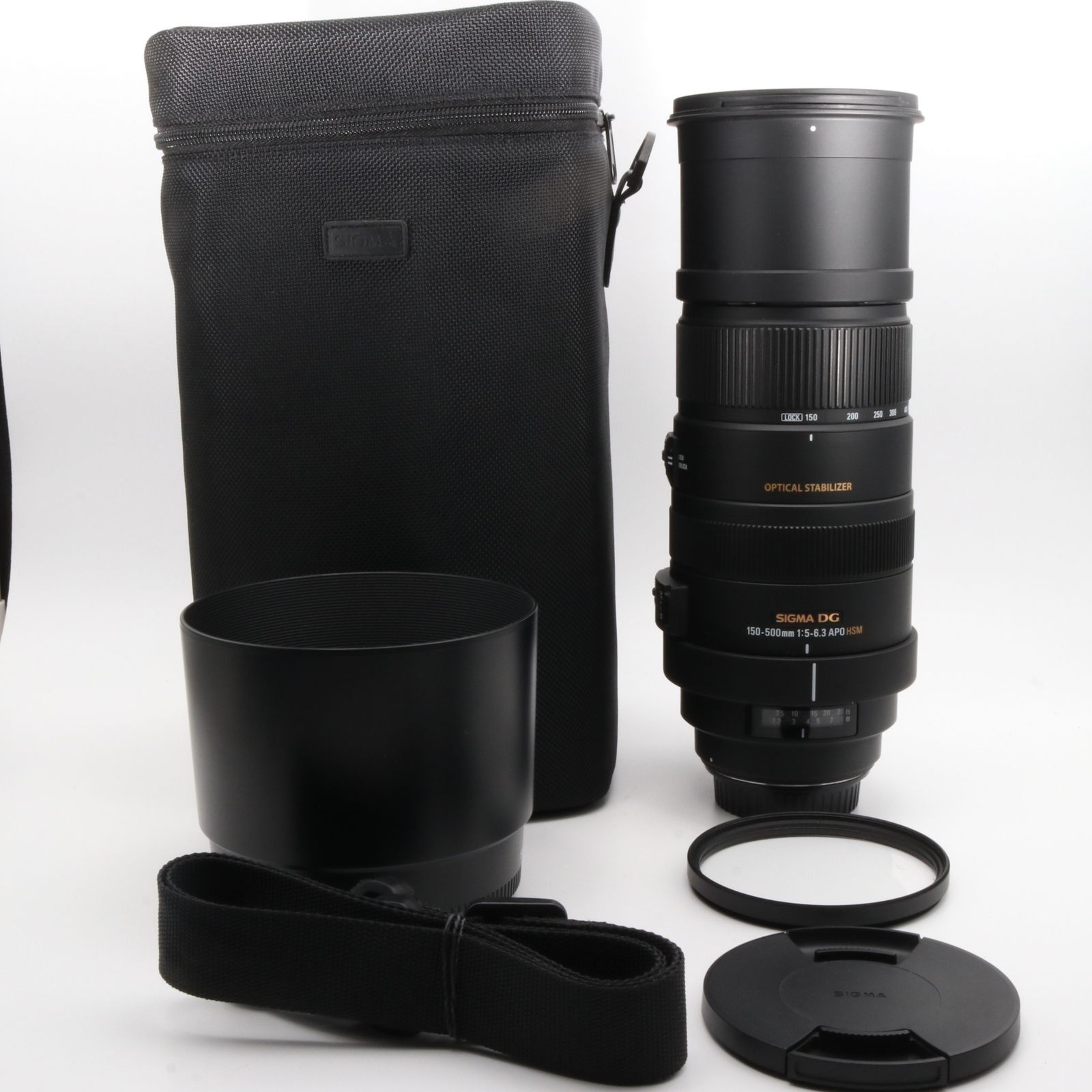 SIGMA APO 150-500mm F5-6.3 DG OS HSM フルサイズ対応 〔キヤノン EF