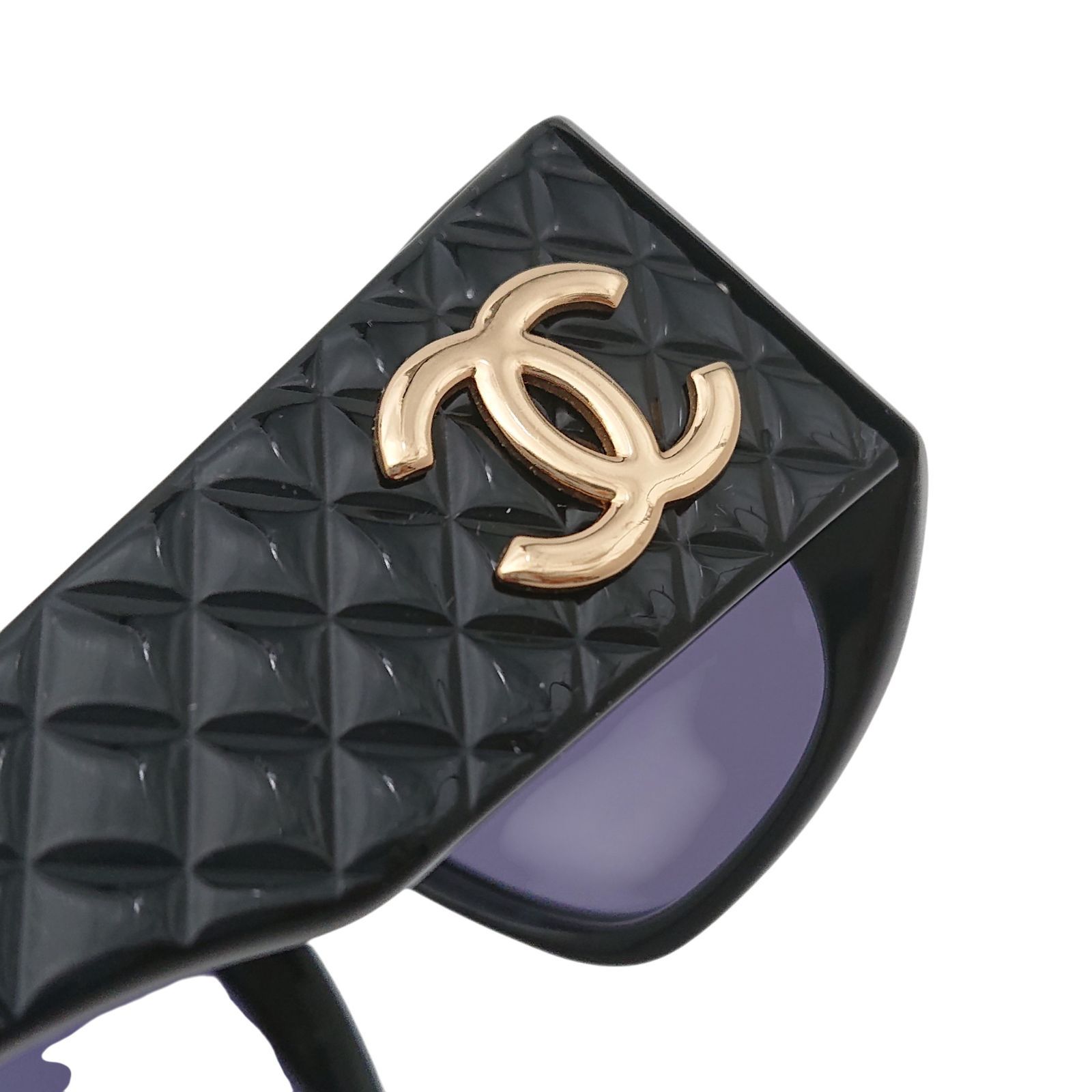 CHANEL オールド ココマーク サングラス 型番 05246 94305 CHANEL シャネル ココマーク サングラス 94305 ブラック ゴールド金具