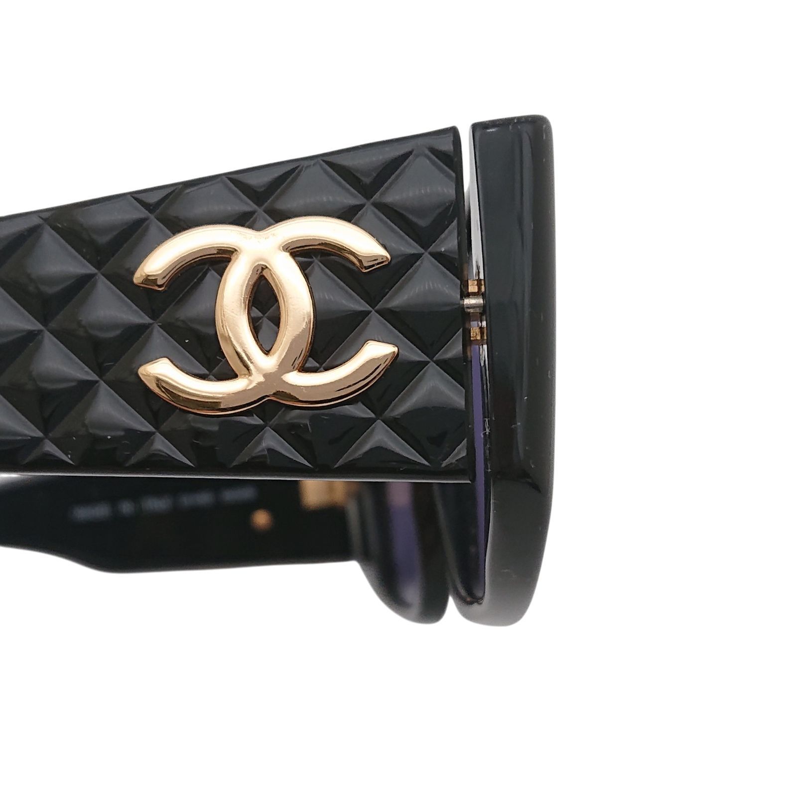 CHANEL シャネル ココマーク サングラス 94305 ブラック ゴールド金具