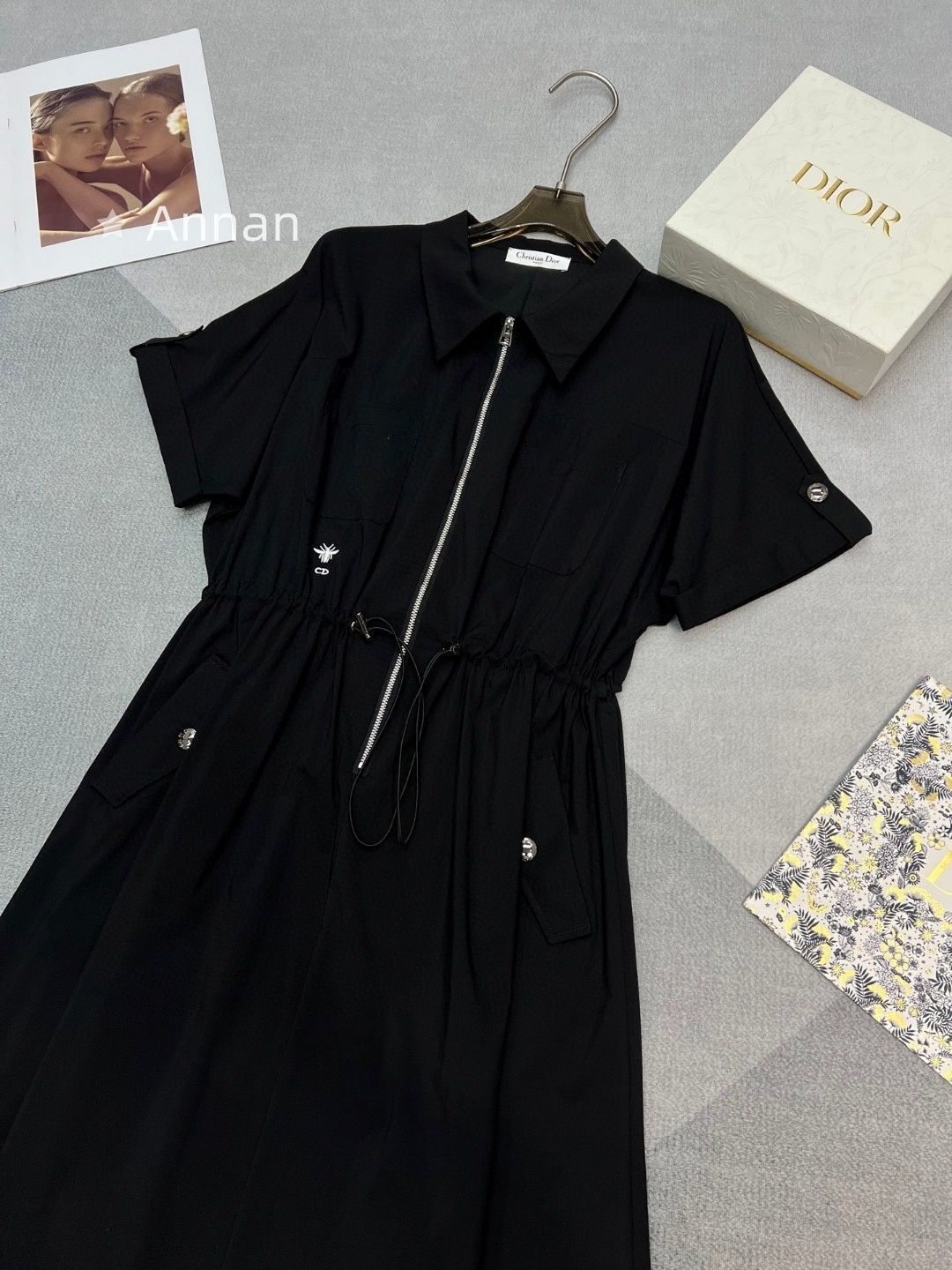 クリスチャンディオール ワンピース 洒落 美品 新品 CHRISTIAN DIOR クリスチャン ディオール ワンピース