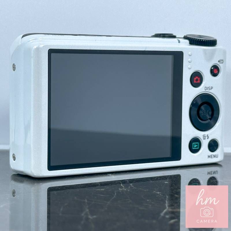 美品】CASIO HIGH SPEED EXILIM EX-ZR200 ホワイト 1610万画素 光学