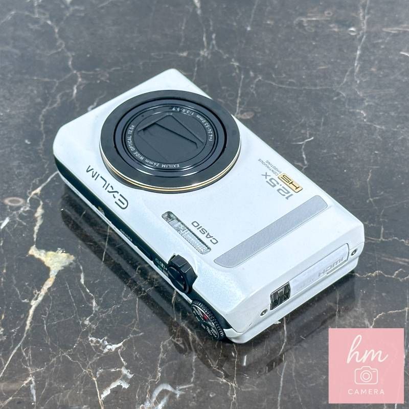 美品】CASIO HIGH SPEED EXILIM EX-ZR200 ホワイト 1610万画素 光学
