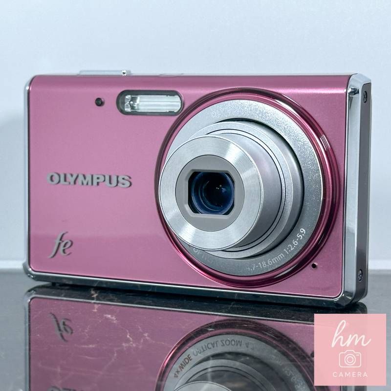 OLYMPUS FE-4020 ピンク 1400万画素 光学4倍ズーム 広角26mm ダブル