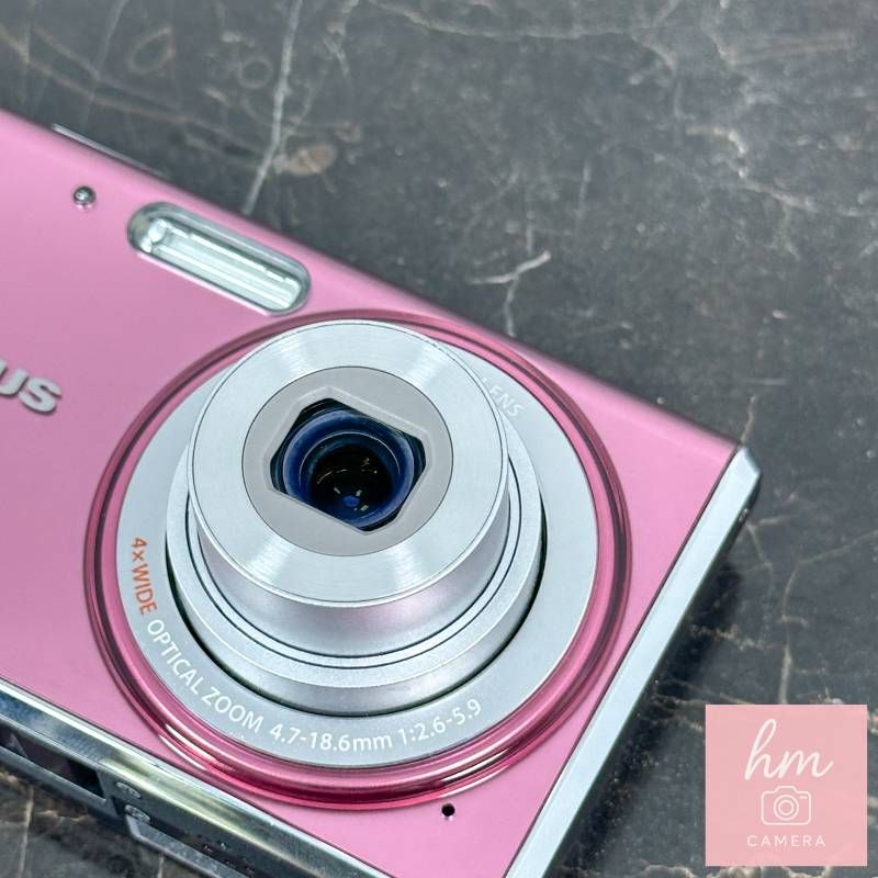 OLYMPUS FE-4020 ピンク 1400万画素 光学4倍ズーム 広角26mm ダブル