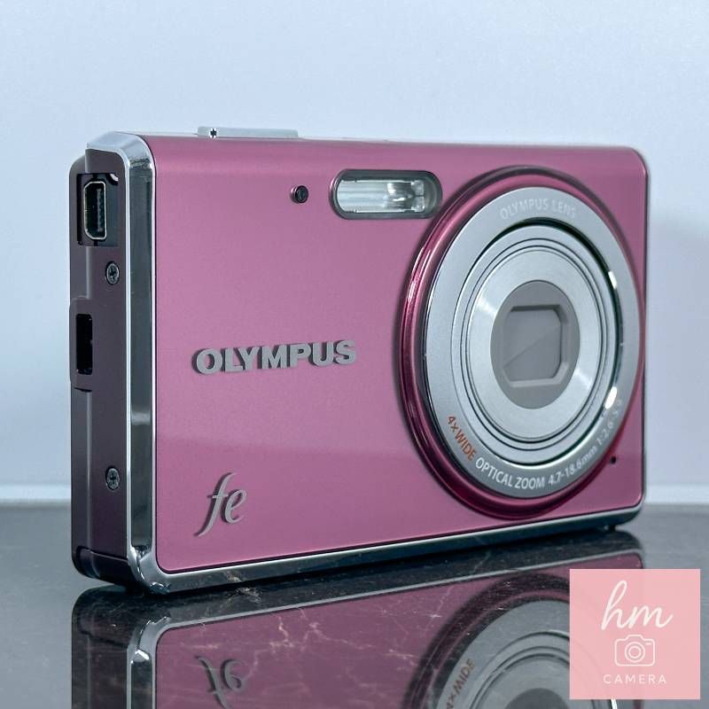 OLYMPUS FE-4020 ピンク 1400万画素 光学4倍ズーム 広角26mm ダブル
