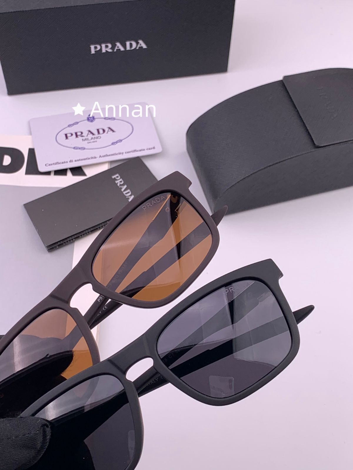 送料無料 超美品 新品！新品 PRADA プラダ サングラス メンズ