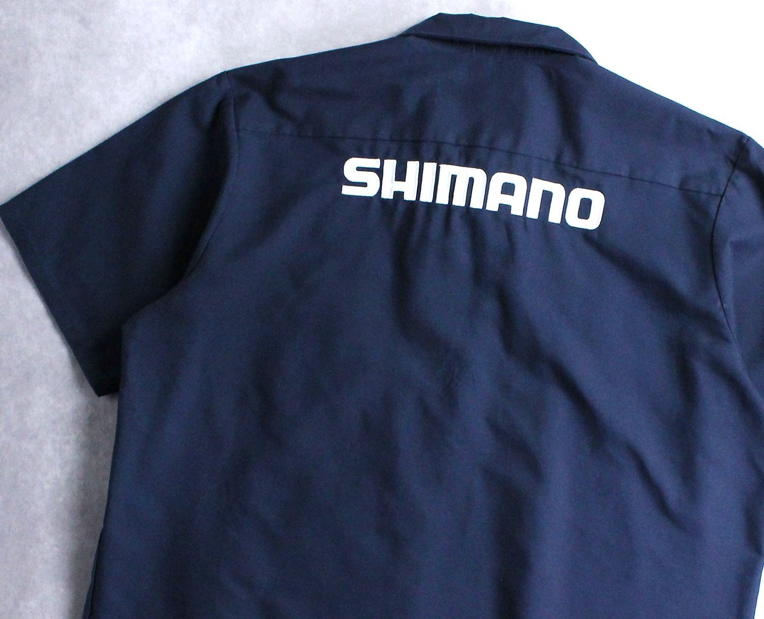 レッドキャップ シマノ ワークシャツ ネイビー XXLサイズ ビッグサイズ