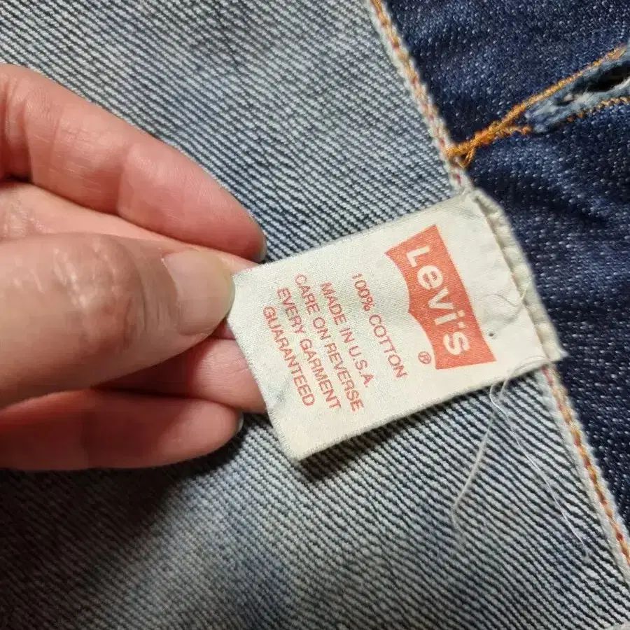 Levi's デニムジャケット メイドインUSA　アメリカ製 リーバイス デニムジャケット メイドイン USA 80s デニム トラッカー