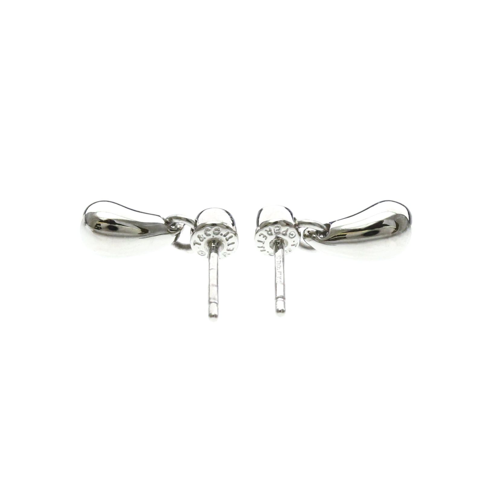 ティファニー(Tiffany) ティアドロップ 1P ダイヤモンド ピアス