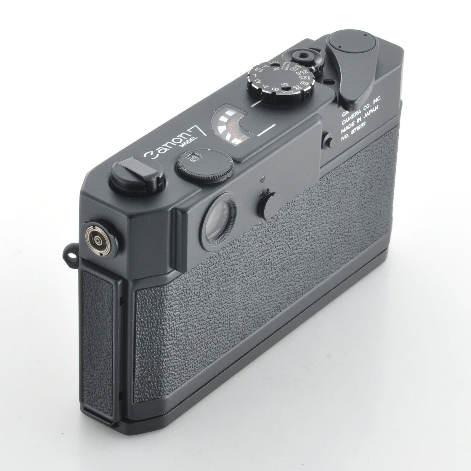 キヤノン】Canon Model 7 後塗 ブラック フィルムカメラ 露出計OK
