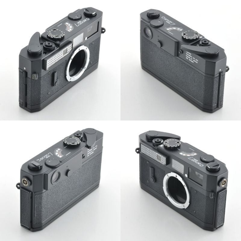 キヤノン】Canon Model 7 後塗 ブラック フィルムカメラ 露出計OK