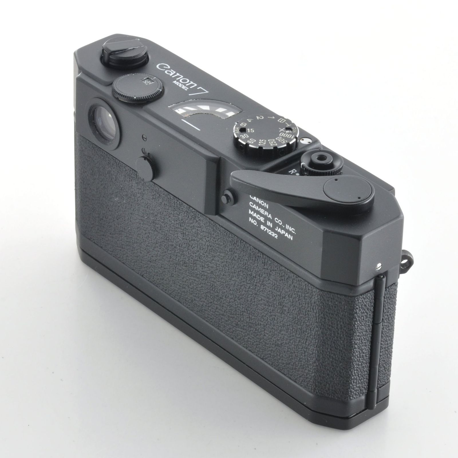 キヤノン】Canon Model 7 後塗 ブラック フィルムカメラ 露出計OK