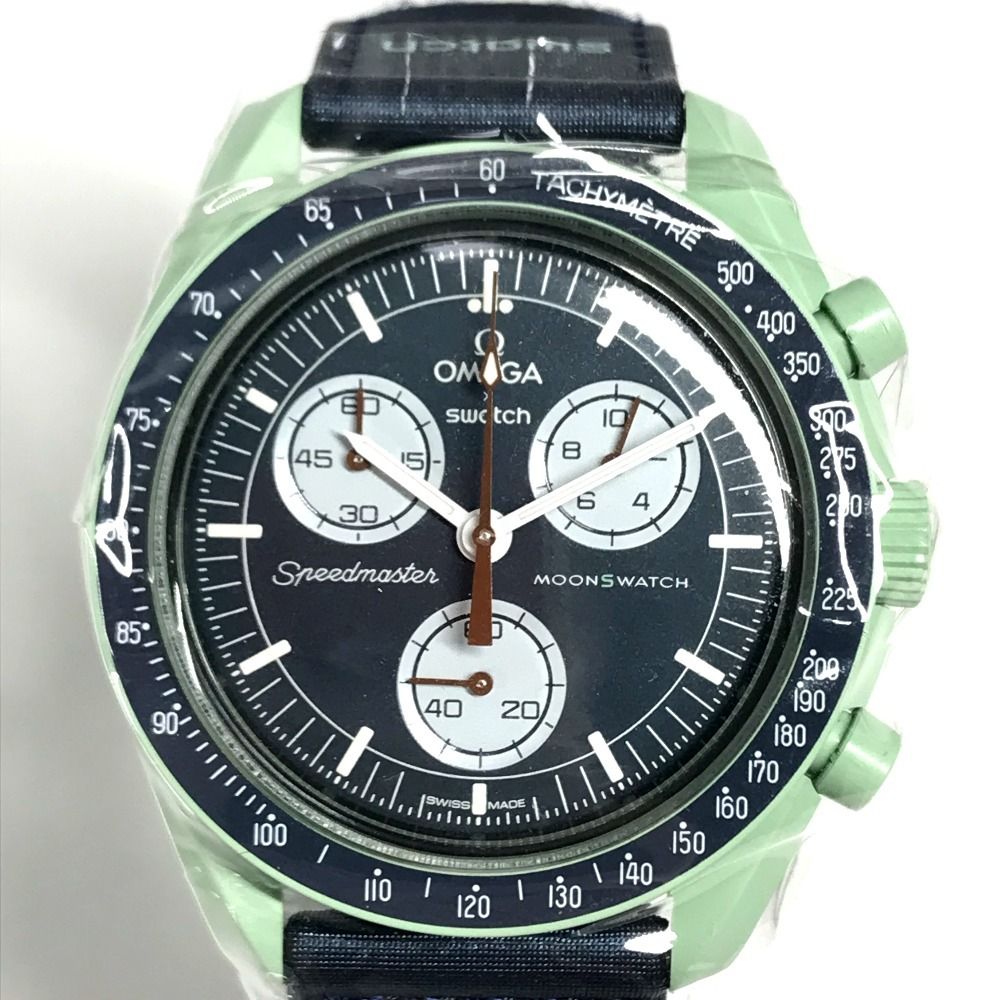 MISSION Swatch MoonSwatch - EARTH ON TO Bioceramic OMEGA 