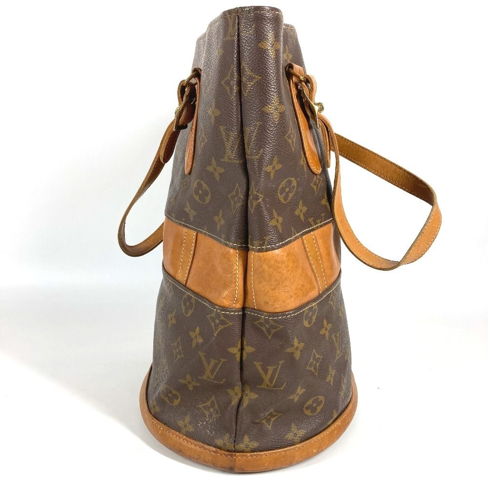 美品◎LOUIS VUITTON バケットGM モノグラム ハンドバッグ LOUIS VUITTON ルイヴィトン ハンドバッグ バケットGM バケツ バケット
