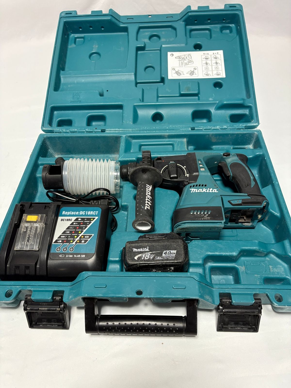 ○ マキタ Makita ハンマドリル HR244D 青 24mm 18V 充電式 ブラシレス 