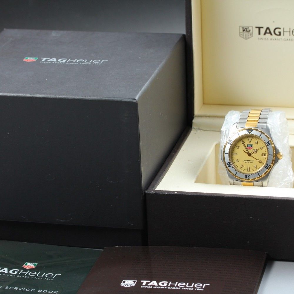 稼働 TAG HEUER 974.006 プロフェッショナル メンズ 2000 TAG Heuer 