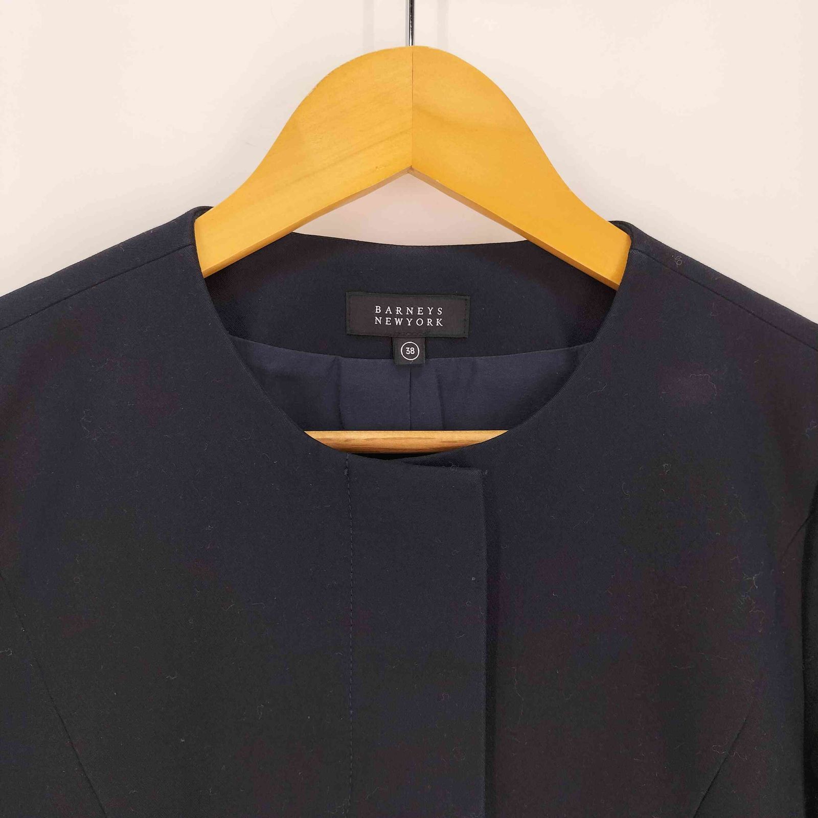 バーニーズニューヨーク BARNEYS NEWYORK ノーカラージャケット