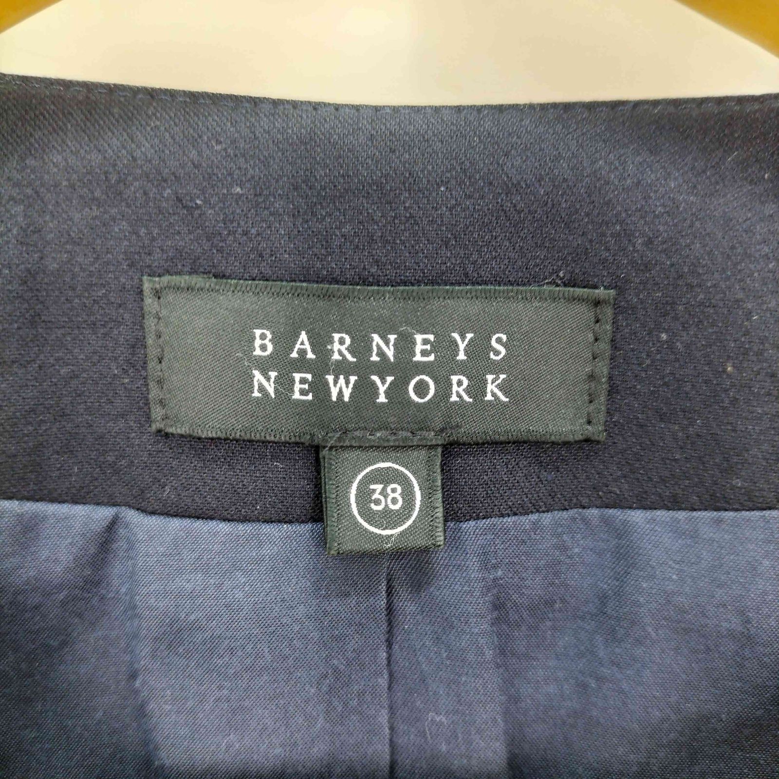 BARNEYS NEW YORK　バーニーズ　ケープ　ノーカラー　ジャケット バーニーズニューヨーク BARNEYS NEWYORK ノーカラージャケット