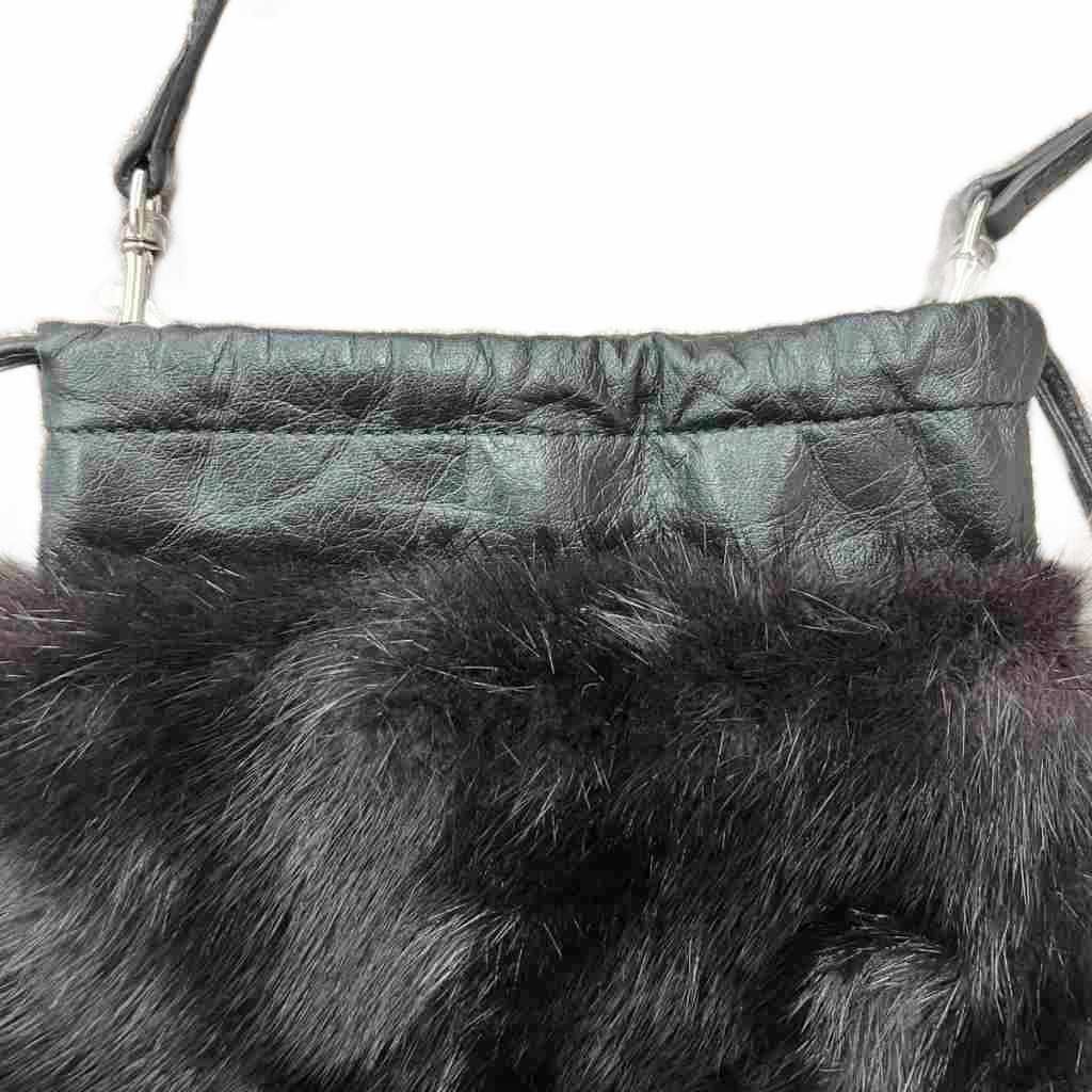 バッグ FOXEYフォクシー ミンクファーショルダーバッグ ポルテ 斜 