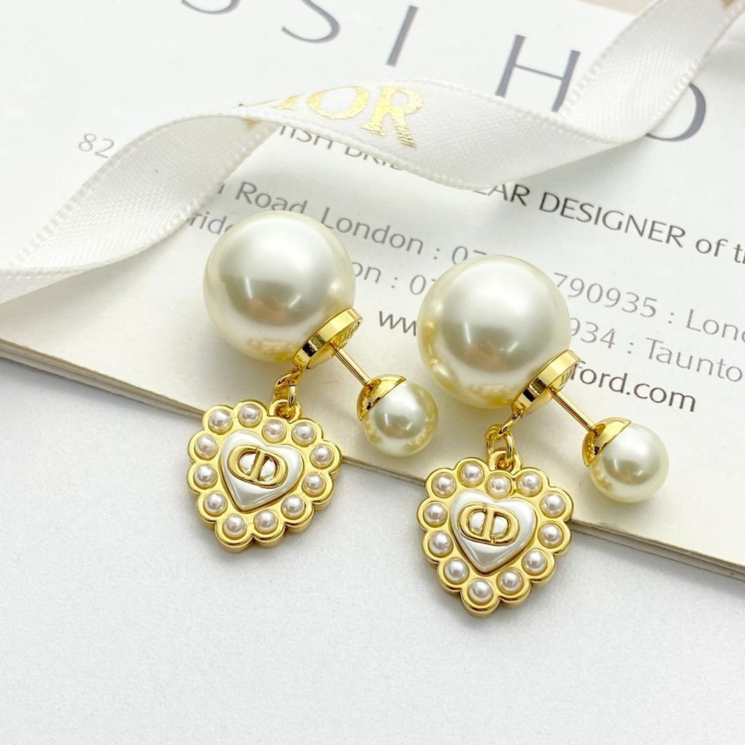 激レア 極美品 新品 CHRISTIAN DIOR クリスチャン ディオール ピアス