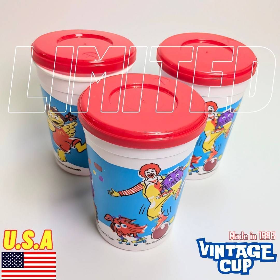 ☆ VINTAGE1996-1997 ☆【 McDonald's ( マクドナルド ) 】単品 /1個