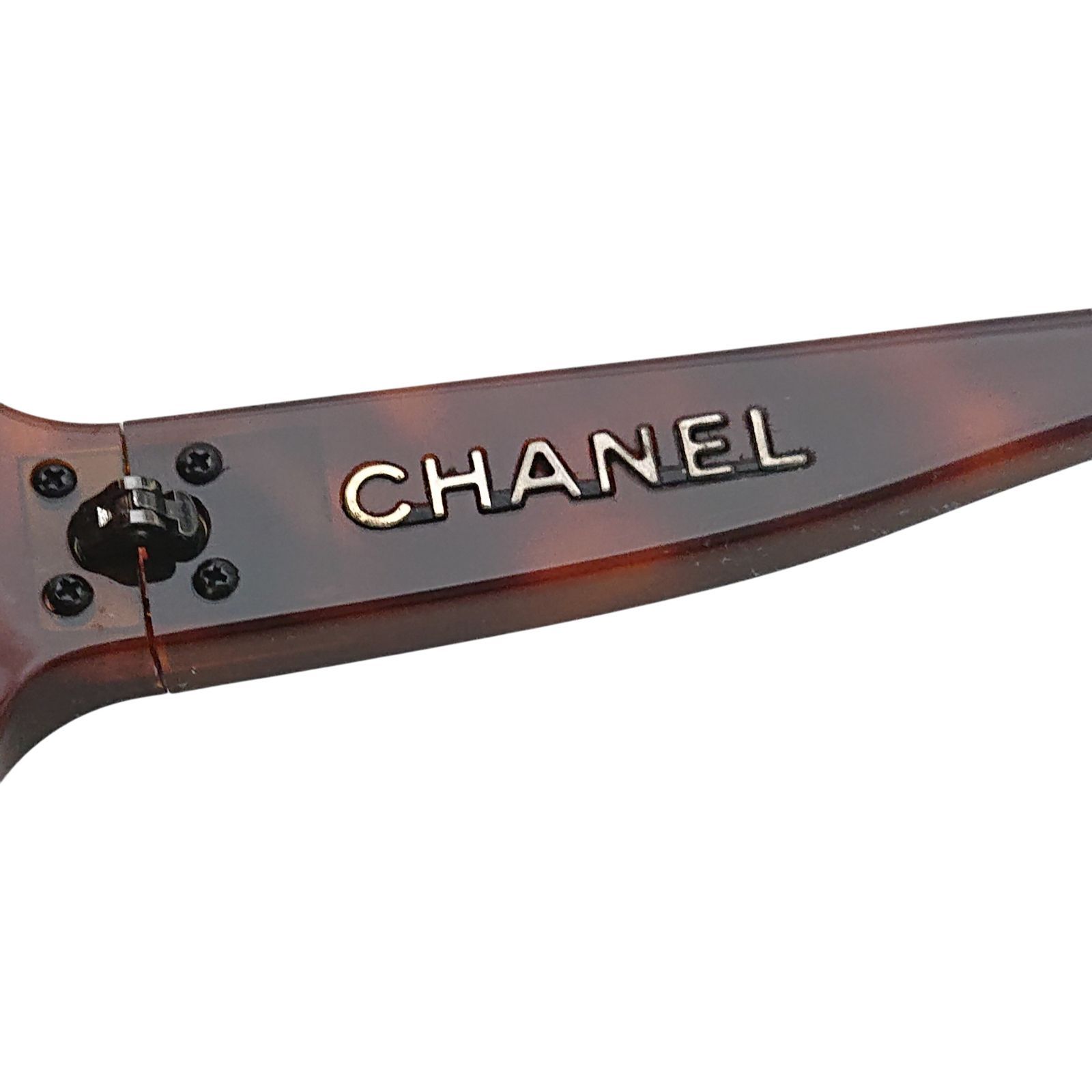 CHANEL シャネル サングラス 6035 ココマーク べっ甲柄 ブラウン