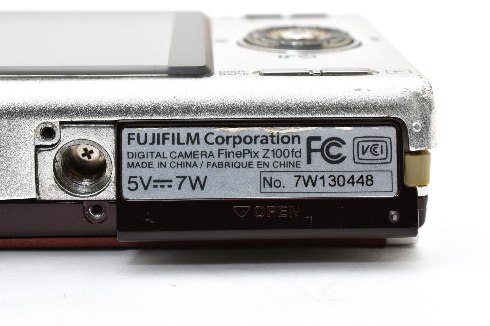 返品保証】訳あり｜FUJIFILM 富士フイルム FinePix Z100fd ブラウン