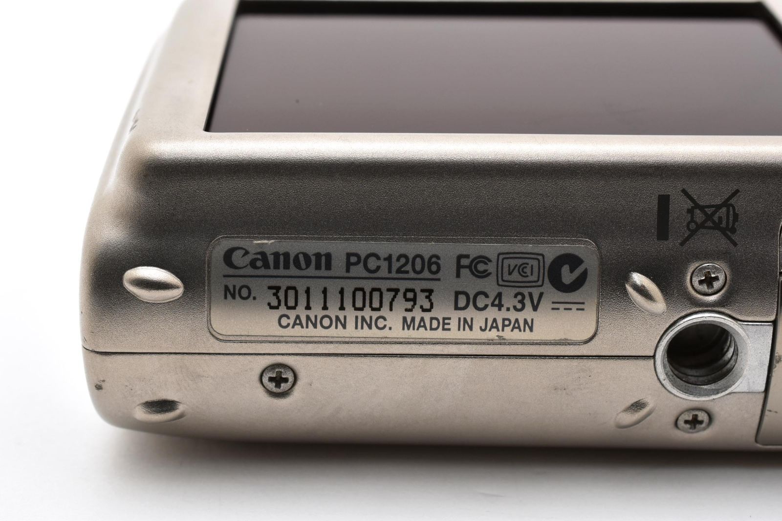 ジャンク》 Canon キヤノン IXY DIGITAL 1000 コンパクトデジタル
