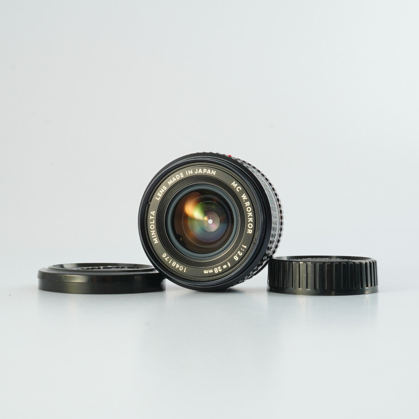 MINOLTA ミノルタ MC W.Rokkor 28mm F/2.8 単焦点レンズ - メルカリ